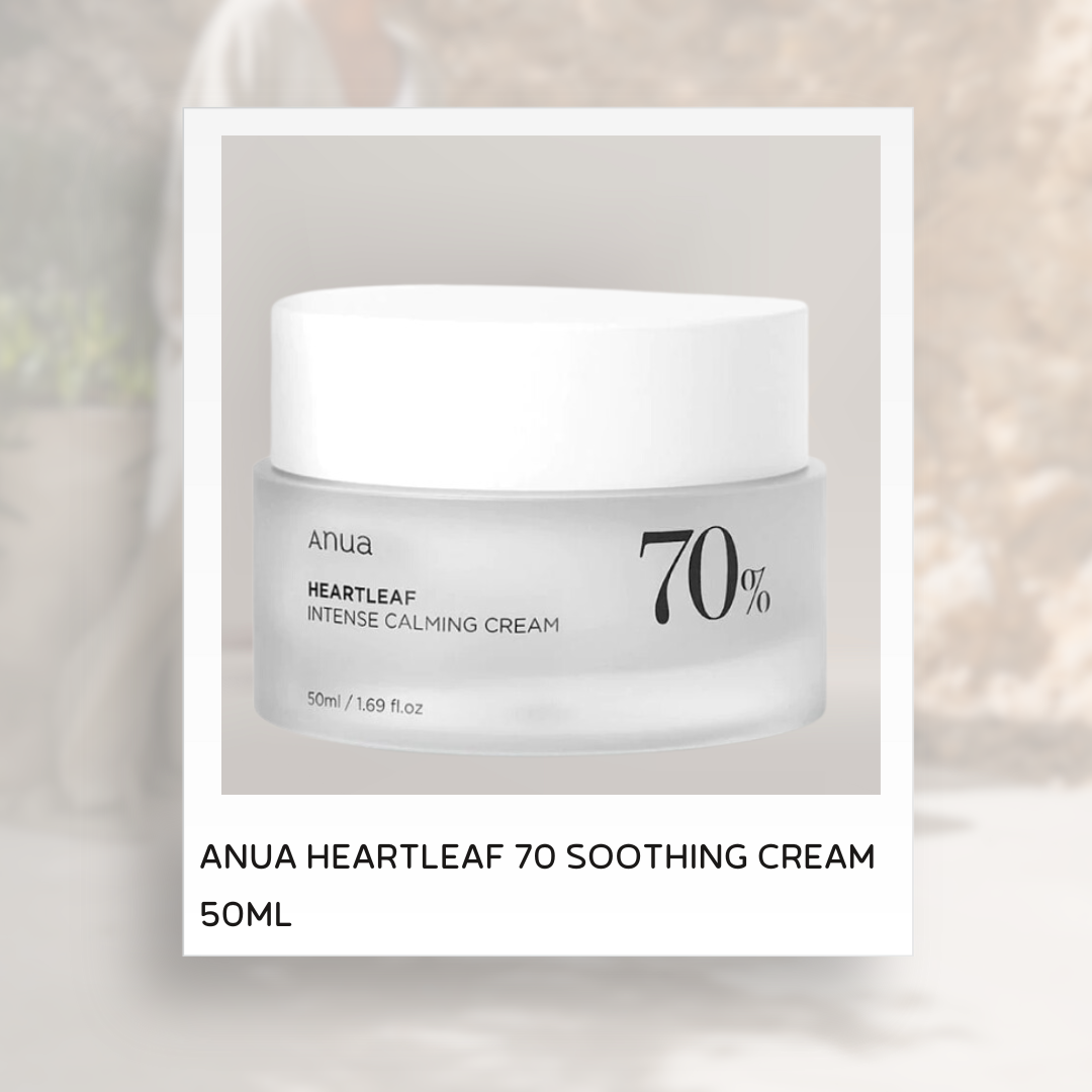 Anua Heartleaf 70% Intense Calming Cream, 50ml