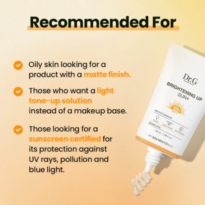 Dr.G Brightening Up Sun+ SPF50+ PA+++, 50ml