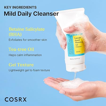 COSRX - Low pH Good Morning Gel Cleanser, 50ml