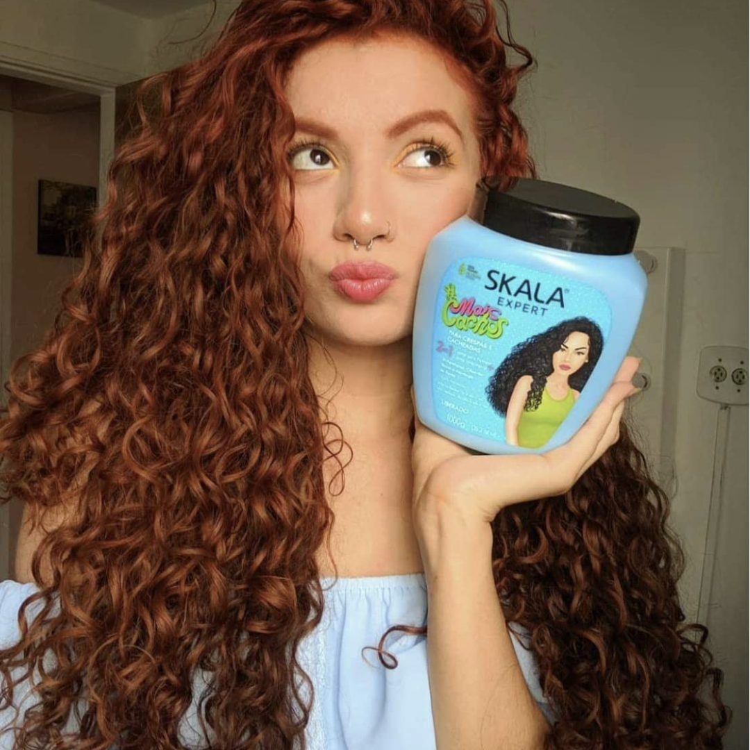 Skala vegan hydrating hair mask for curly hair