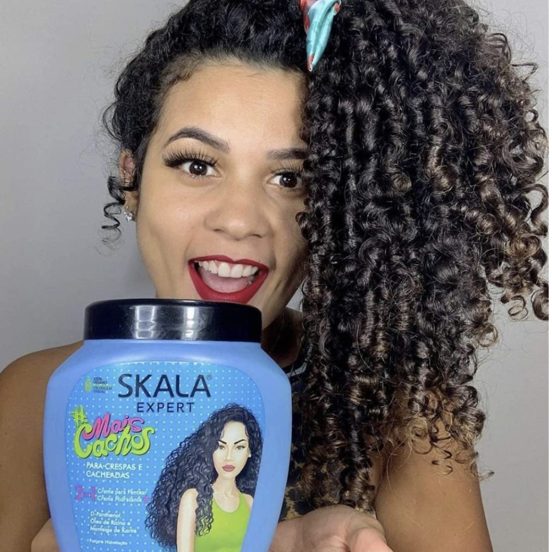 Skala vegan hydrating hair mask for curly hair