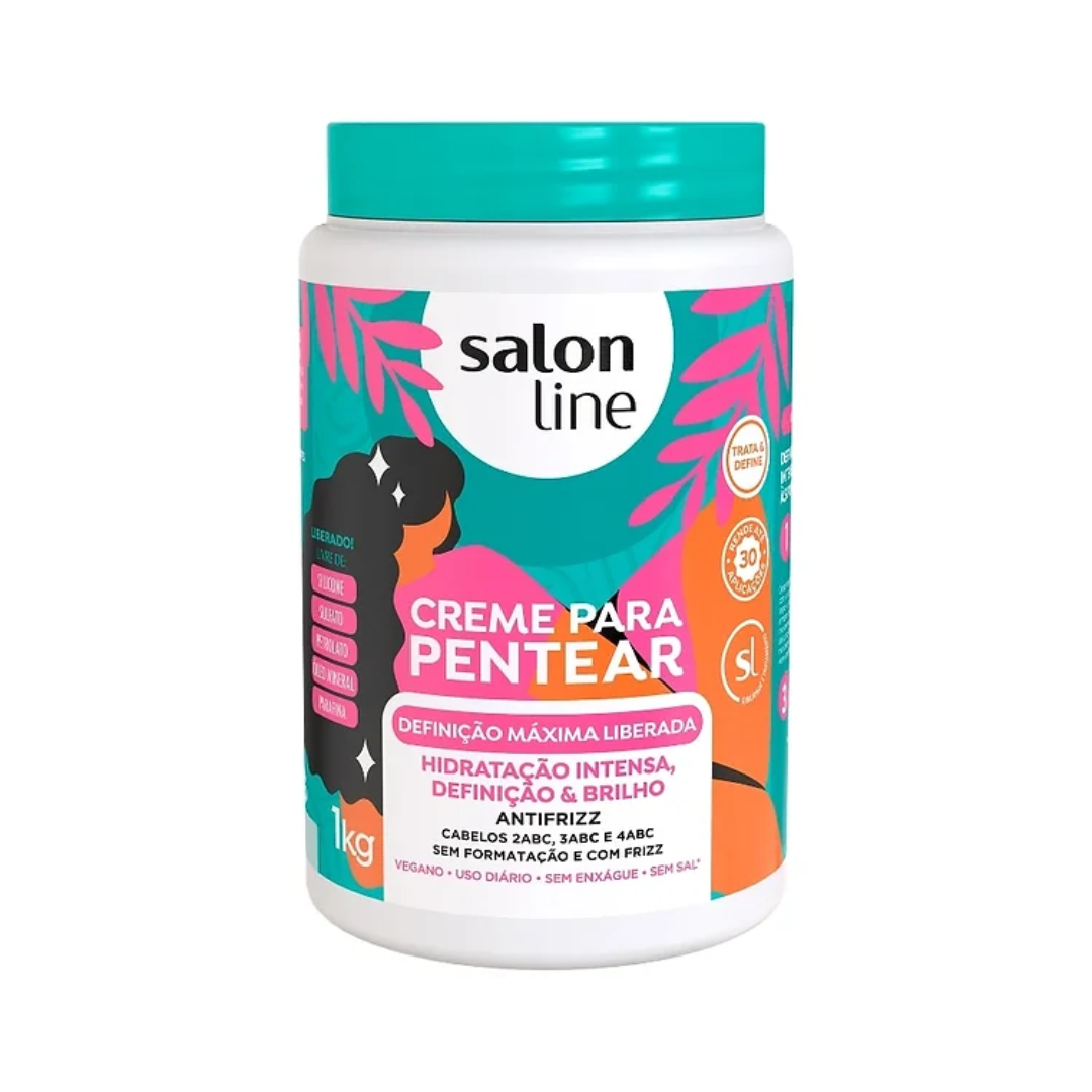 Salon Line Creme para Pentear Definicao Maxima, 1Kg