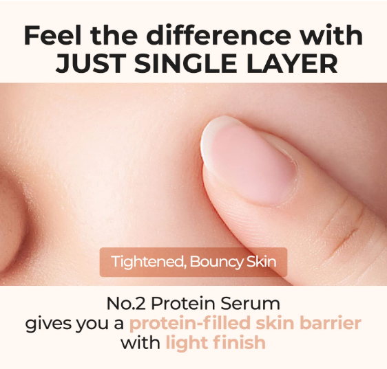 numbuzin No.2 Protein 43% Creamy Serum, 50ml