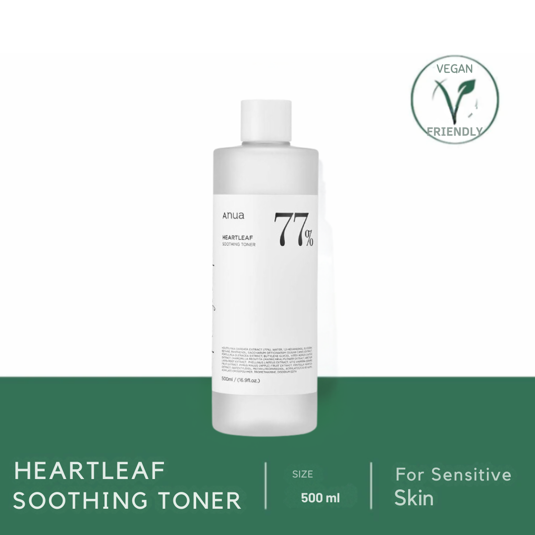 Heartleaf Soothing Toner for Hydrated Skin