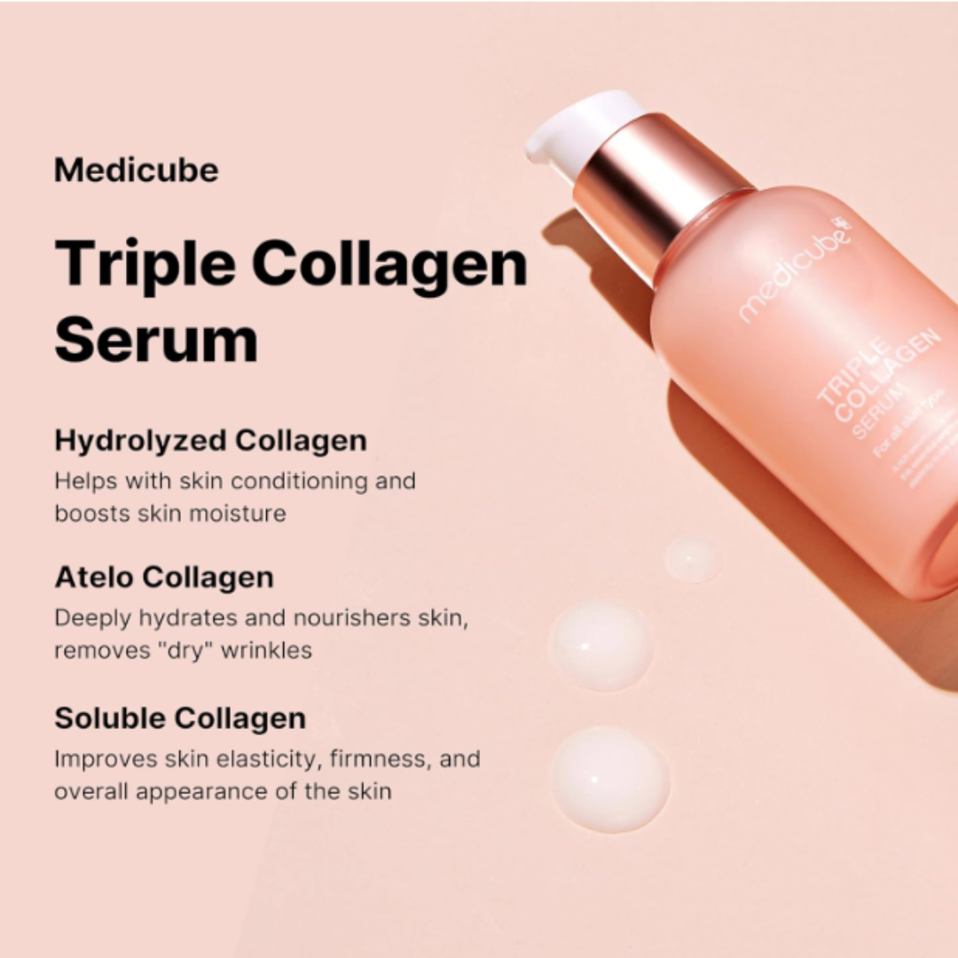 Medicube Triple Collagen Serum for skin elasticity