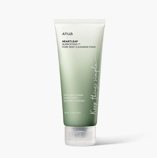 Anua - Heartleaf Quercetinol Pore Deep Cleansing Foam, 150ml