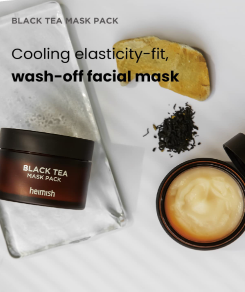 Heimish Black Tea Pore Tightening Mask for Sensitive Skin