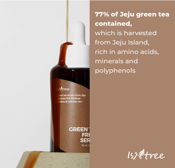 Isntree Green Tea Serum for Oily Skin & Anti-Aging Care