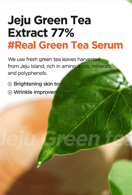 Isntree Green Tea Serum for Oily Skin & Anti-Aging Care