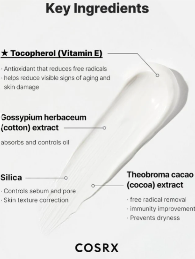 CosRx Vitamin E Vitalizing Sunscreen, 50ml